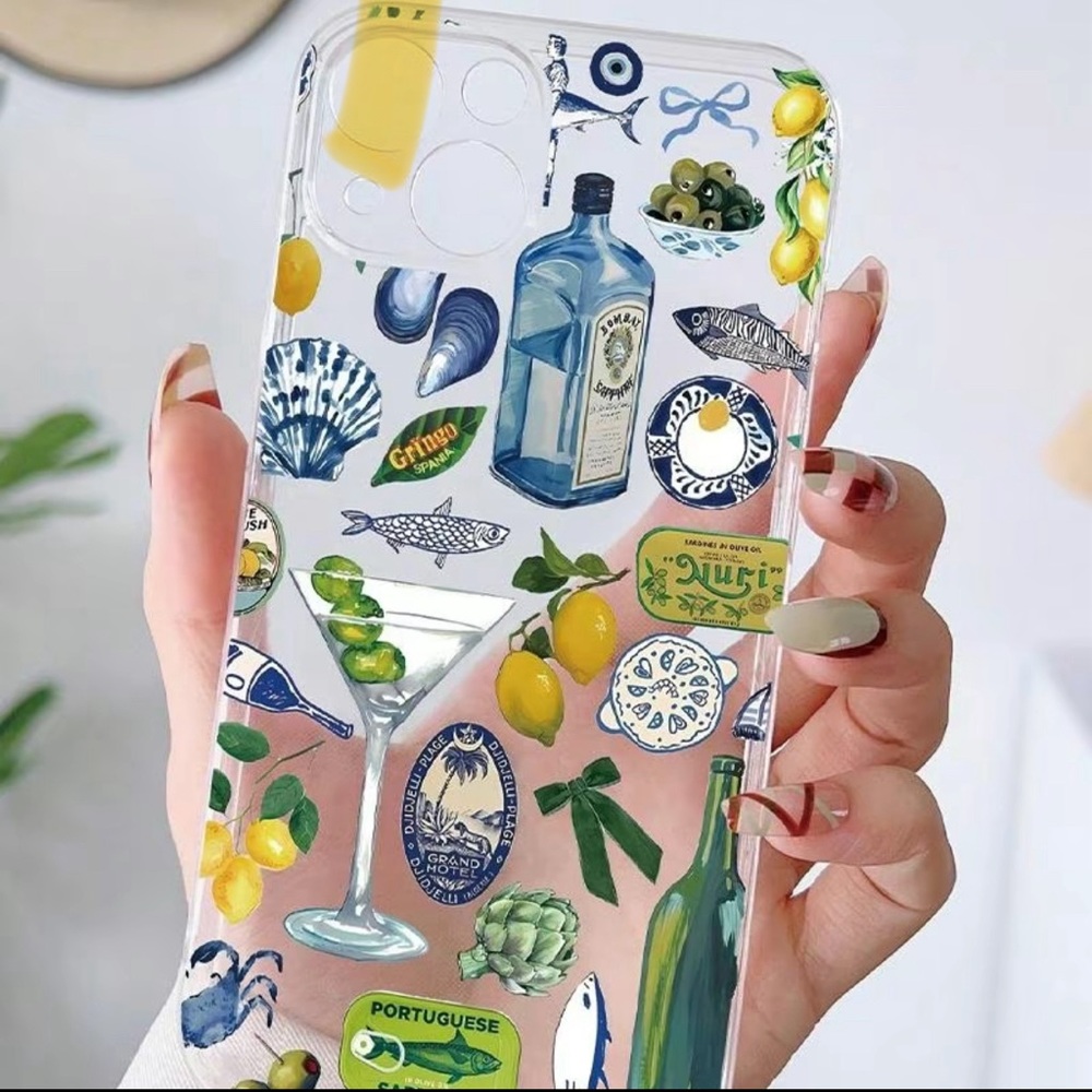 Brand new iPhone 12 Pro phone case with summer design